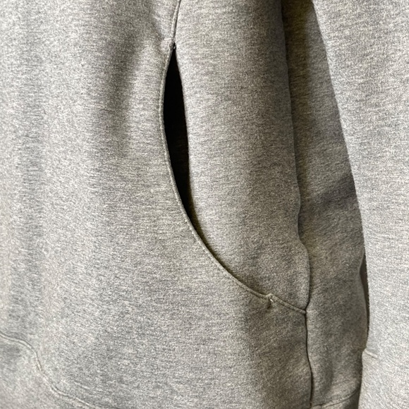 Puma Womens Heather Gray Cowl Neckline LS Stretch Sweatshirt Sweater Sz. Small S - Picture 3 of 14